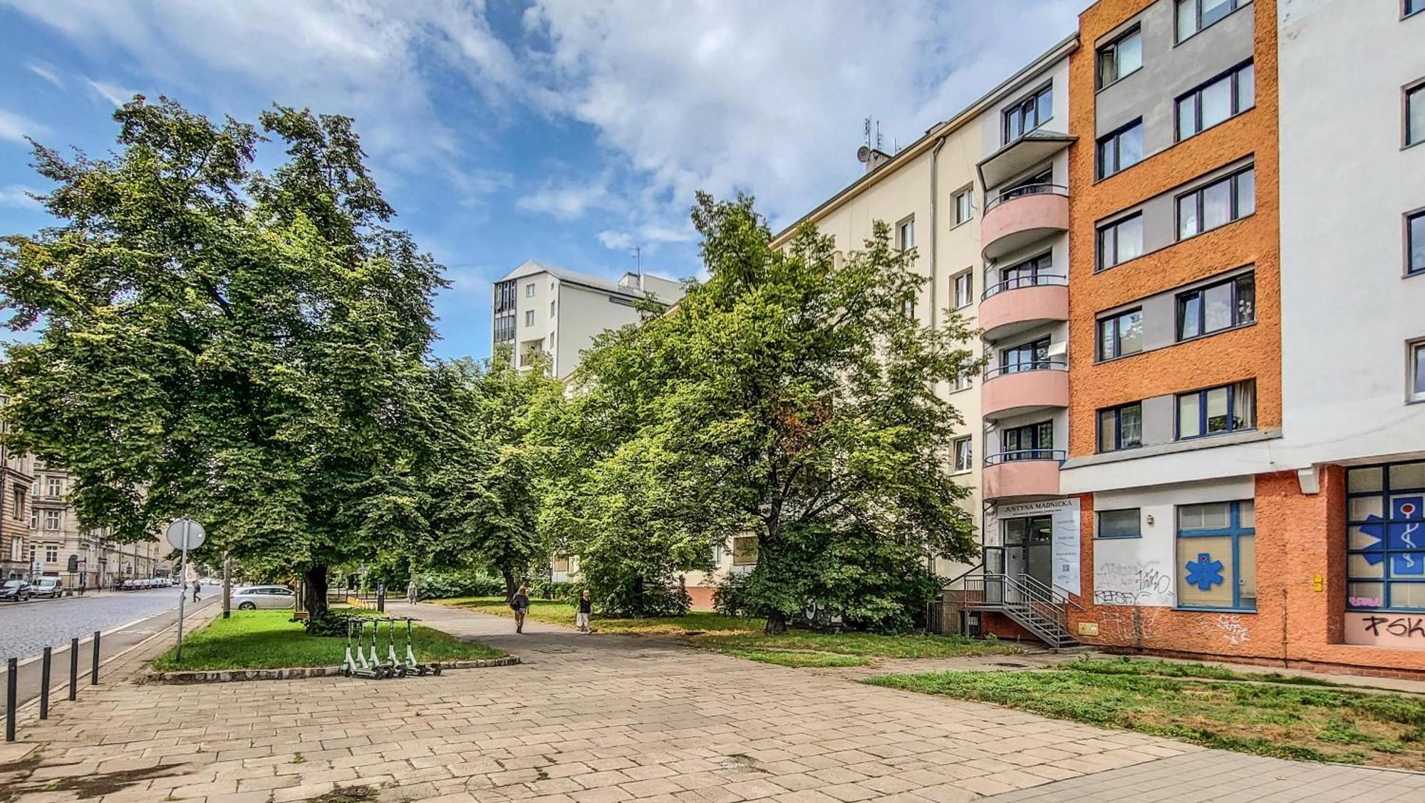 Rentplanet - Apartament Kosciuszki Wrocław Exteriör bild